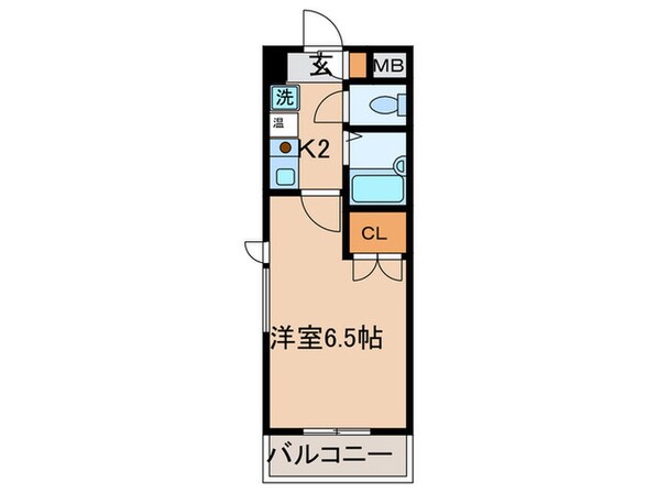 ドミトリ－５１８の物件間取画像